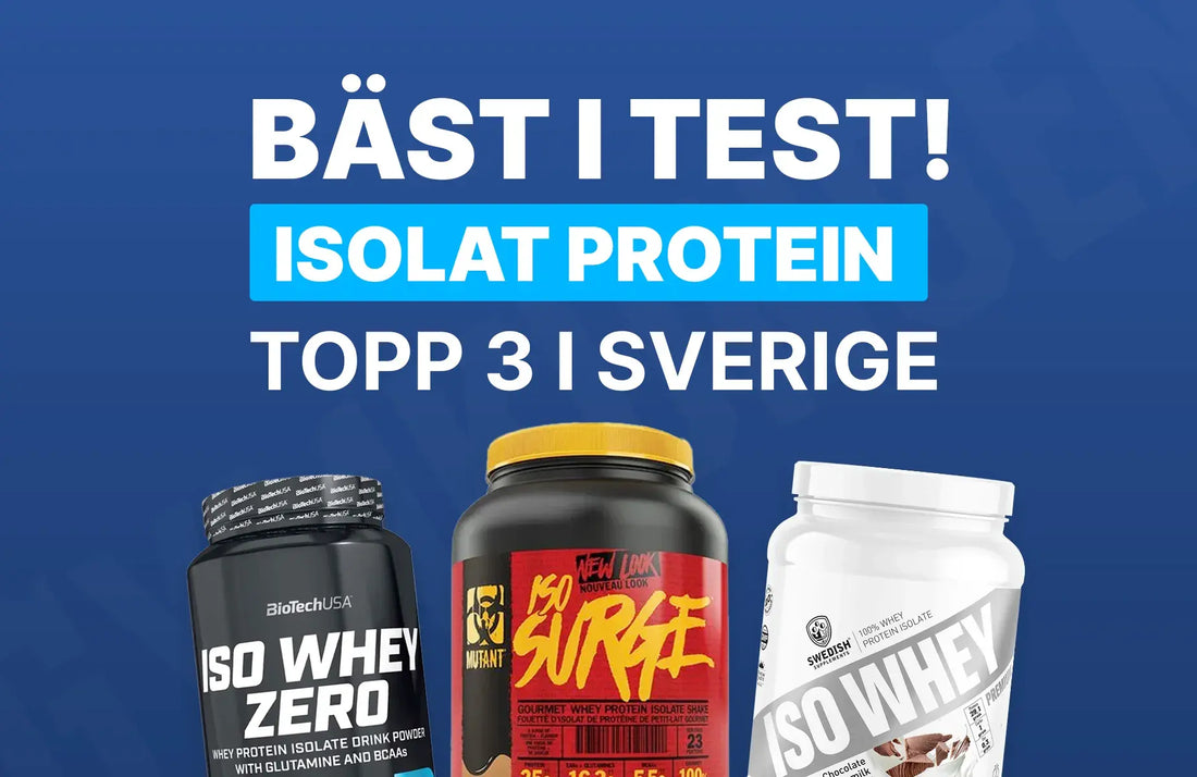Bästa isolat 2026 - Topp 3 i Sverige