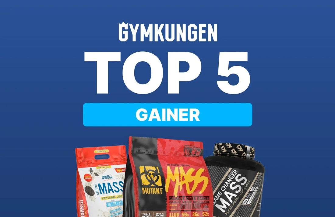 Bästa Gainer 2026 - Topp 5 i Sverige