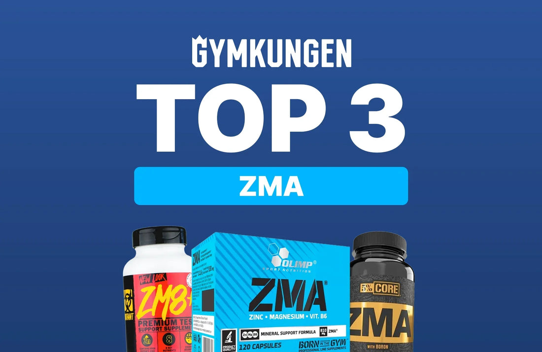 Bästa ZMA 2026 - Topp 3 i Sverige
