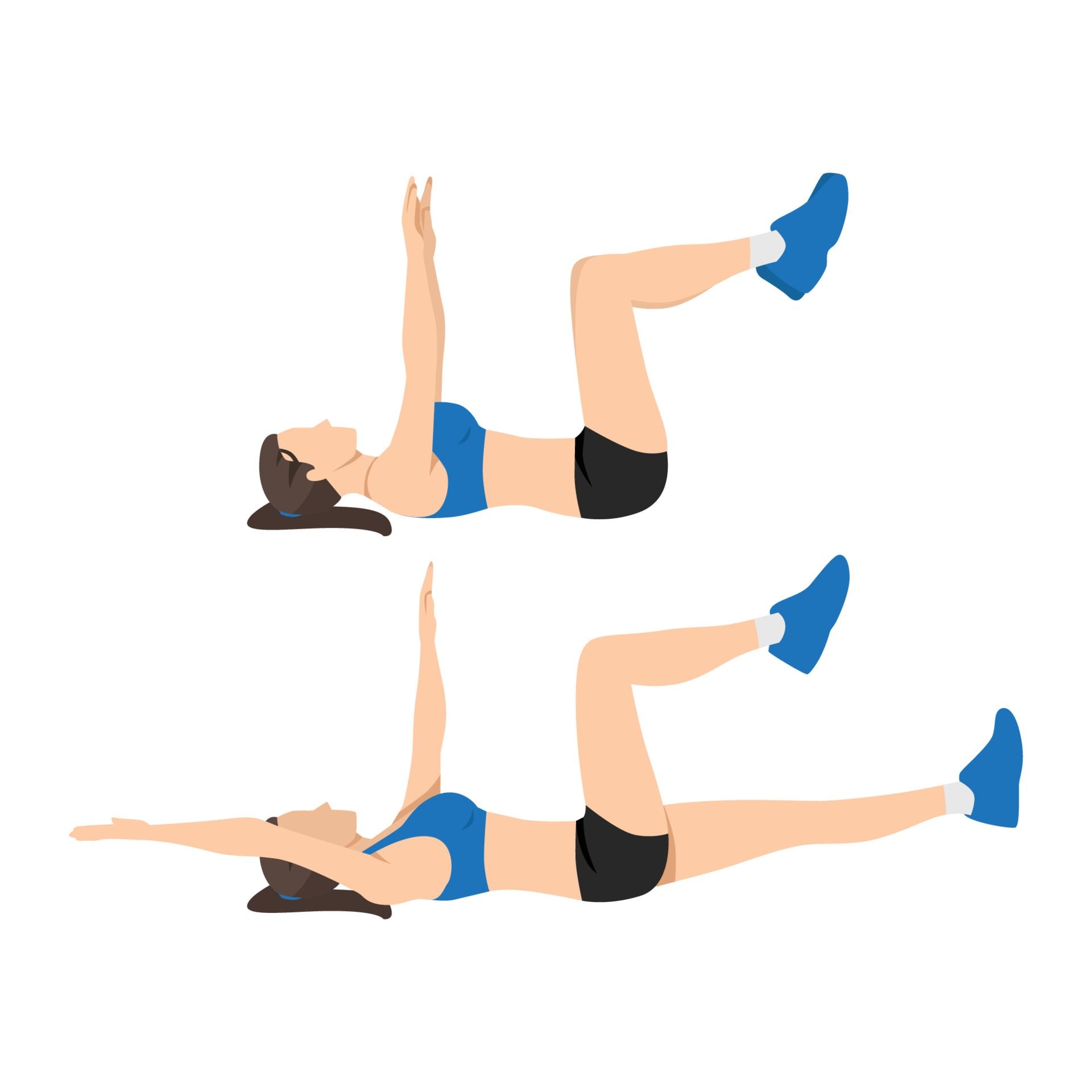 Dead bug - Så här gör du