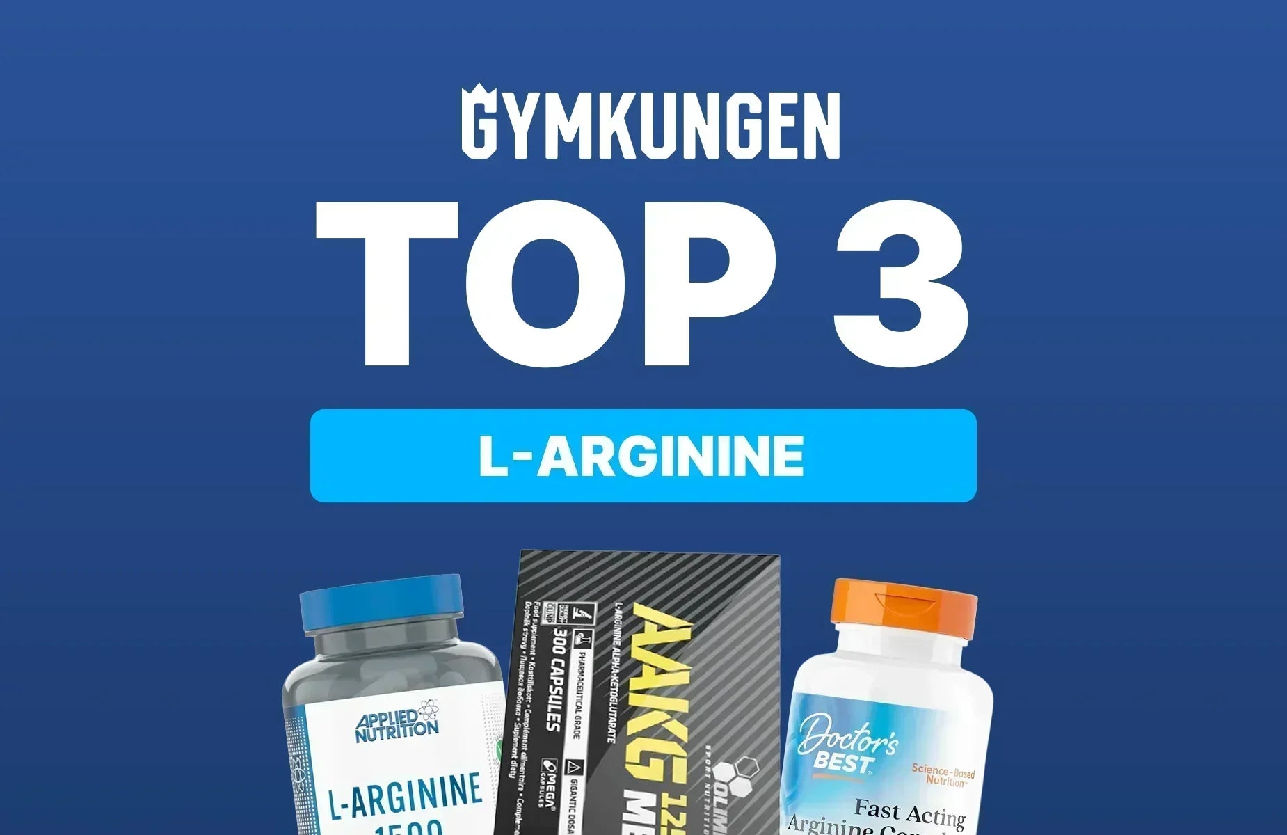 Bästa L-arginin 2026 - Topp 3 i Sverige!