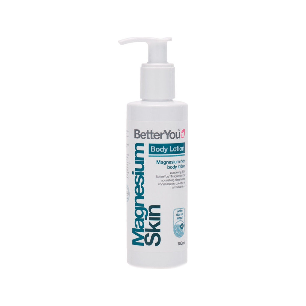 BetterYou magnesium kroppslotion 180 ml i pumpflaska