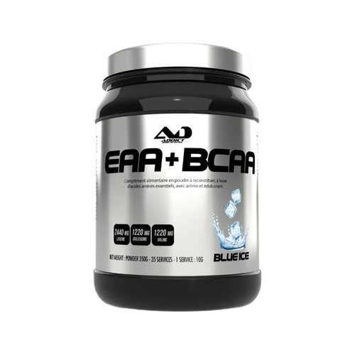 EAA+BCAA-tillskott i burk, Blue Ice-smak, 350 g