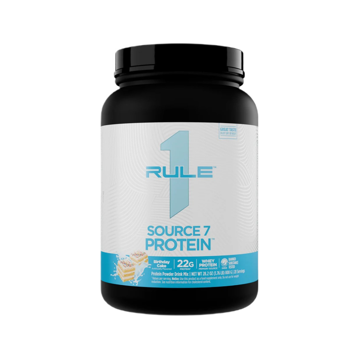 Source7 Protein, Birthday Cake - 800 grams