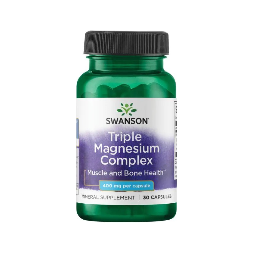 Triple Magnesium Complex, 400mg - 30 caps