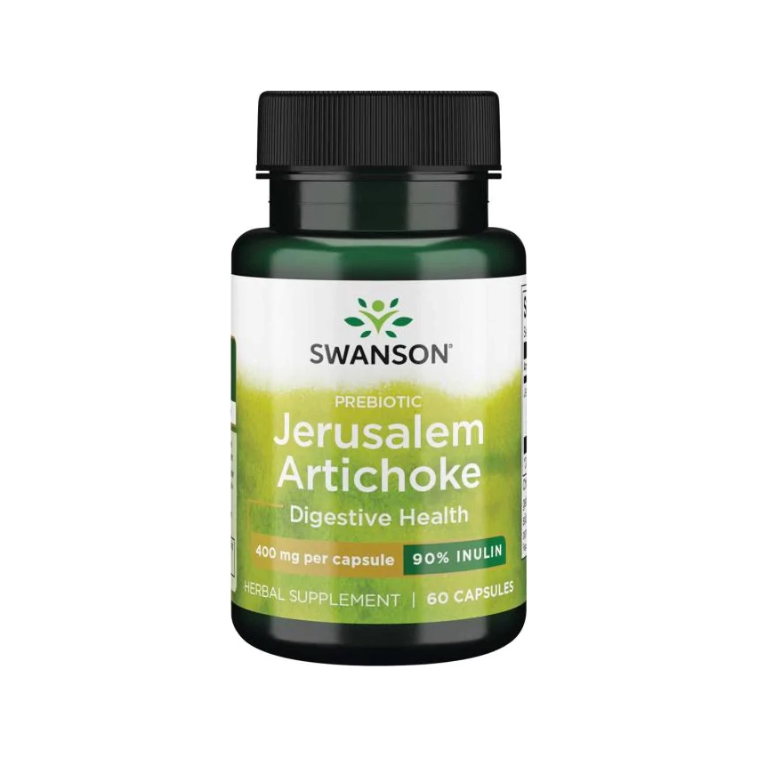 Prebiotic Jerusalem Artichoke, 400mg - 60 caps