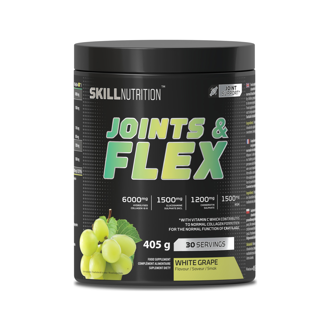 Joints & Flex Powder, White Grape - 405 grams