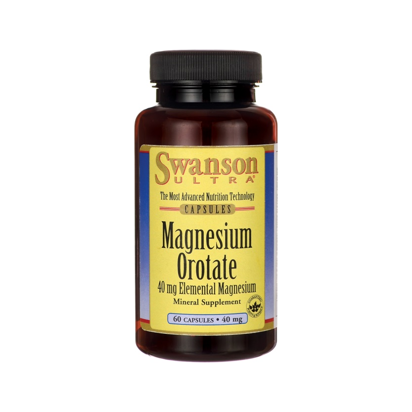 Magnesium Orotate, 40mg - 60 caps
