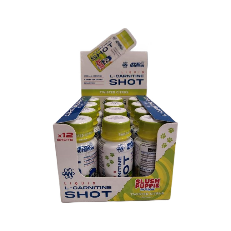 Liquid L-Carnitine Shot, Slush Puppie Twisted Citrus - 12 x 60 ml.
