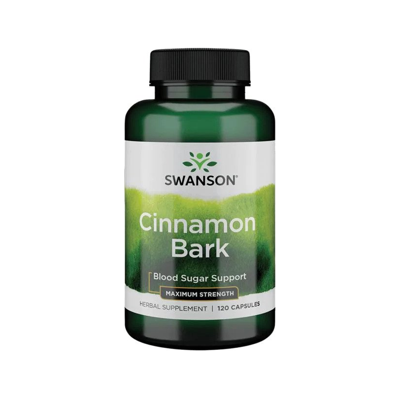 Cinnamon Bark, Maximum Strength - 120 caps