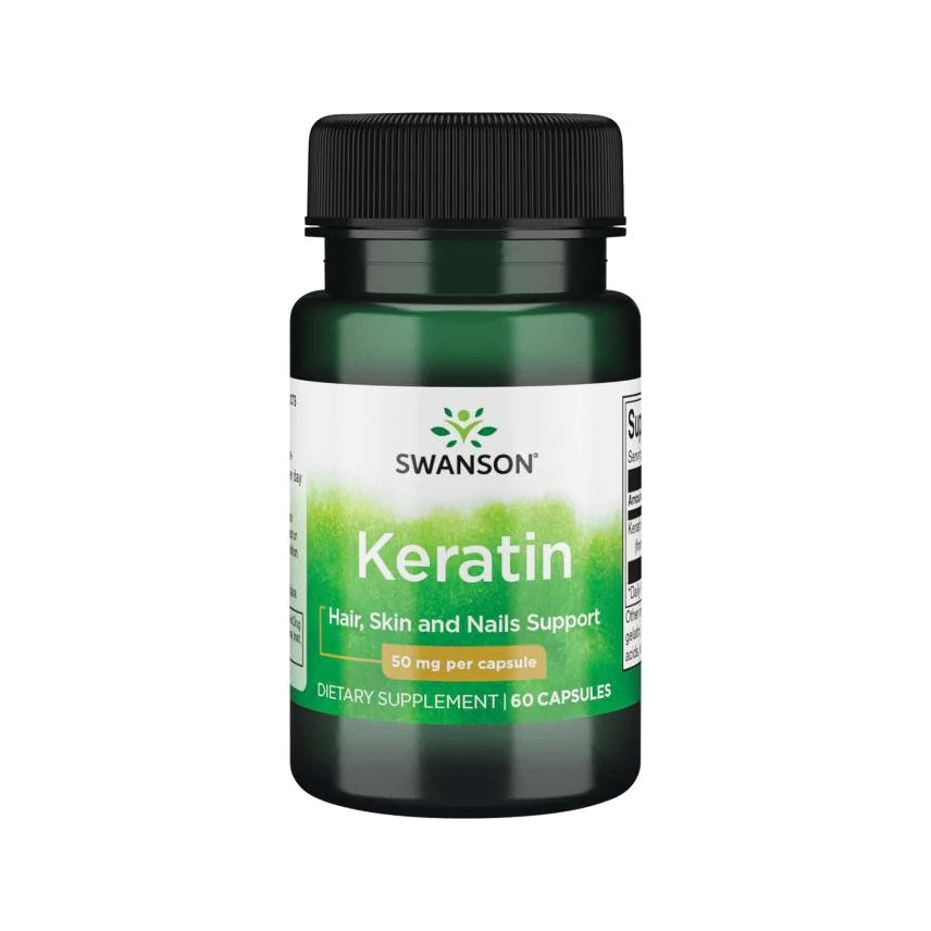 Keratin, 50mg - 60 caps
