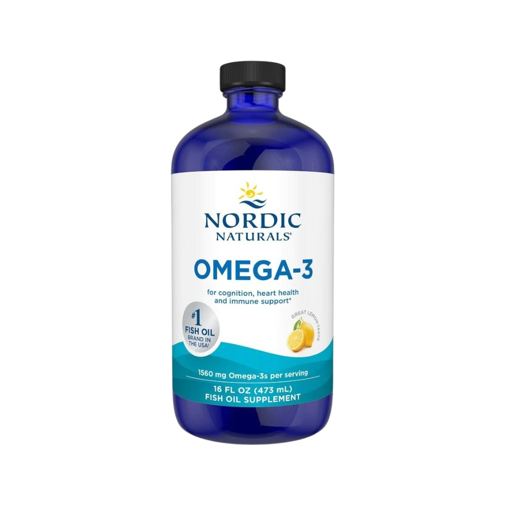Omega-3, 1560mg Lemon - 473 ml.