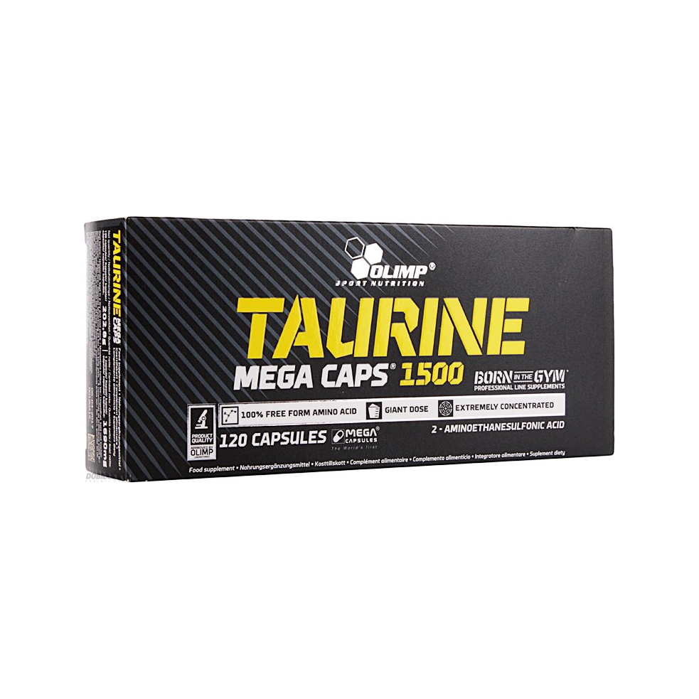 Taurine Mega Caps - 120 caps