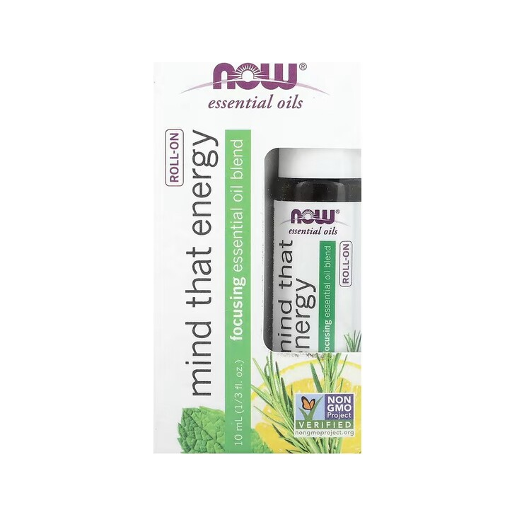 Essential Oil Roll-On, Mind That Energy - 10 ml.