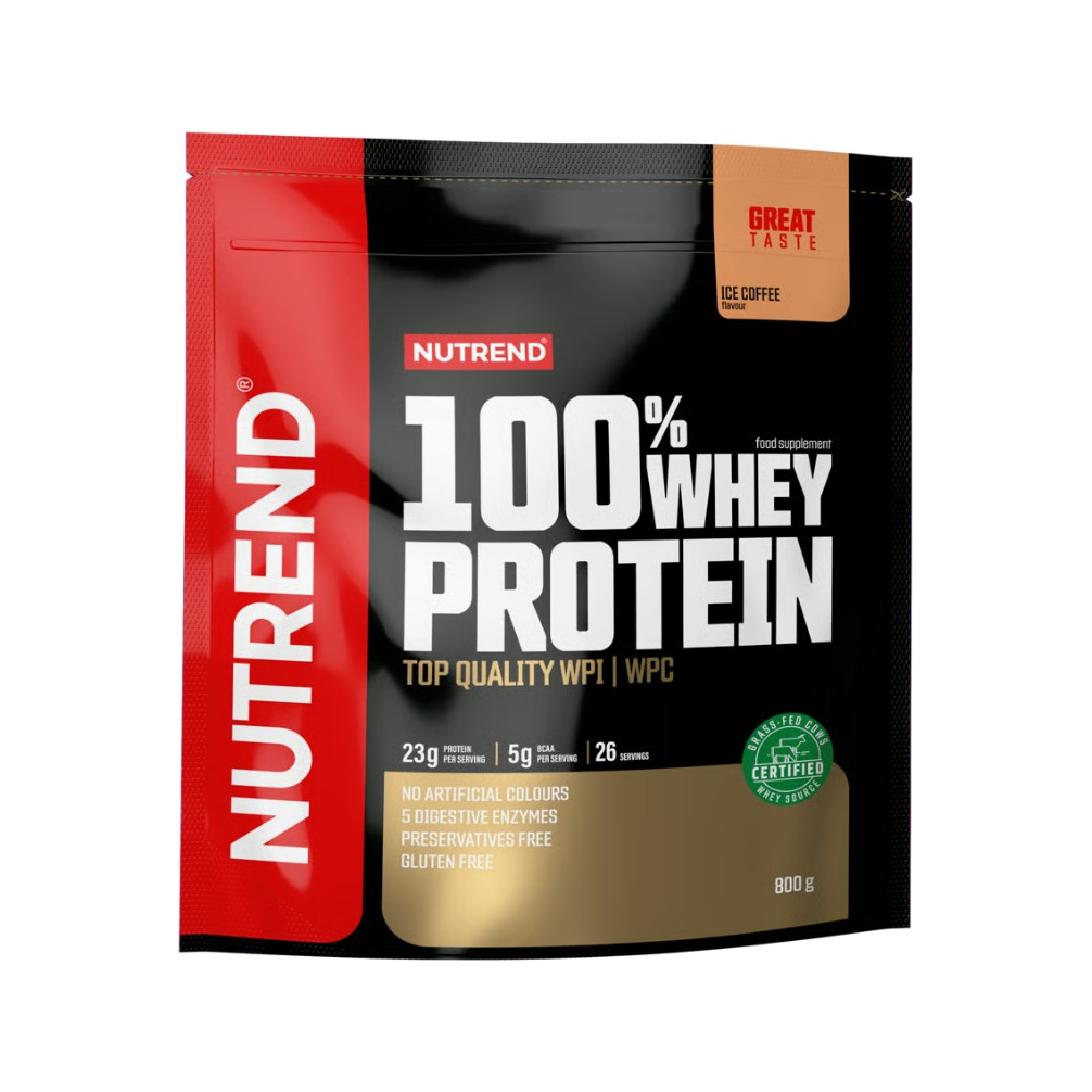 100% Whey Protein, Ice Coffee - 800 grams