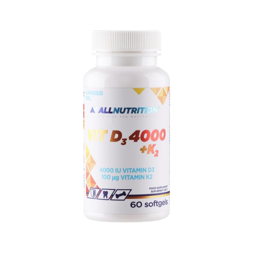 Vit D3 4000 + K2 - 60 softgels