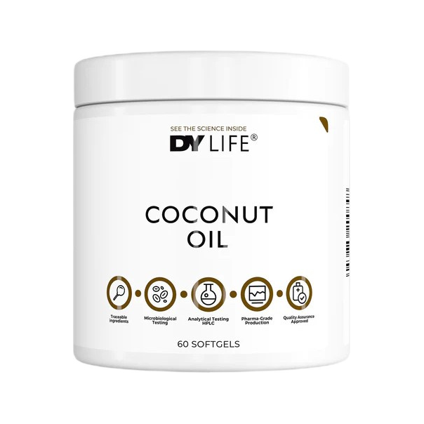 DY LIFE Coconut Oil - 60 softgels