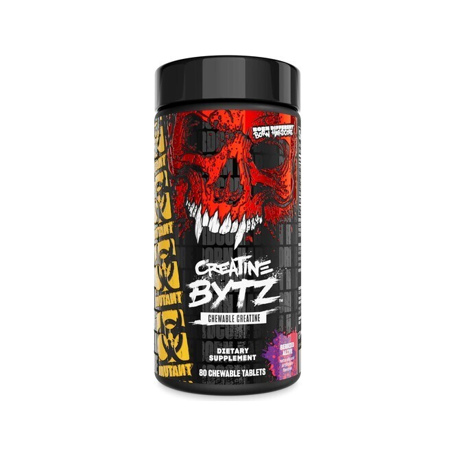 Creatine Bytz Chewables, Berried Alive (EAN 627933285023) - 80 chewables