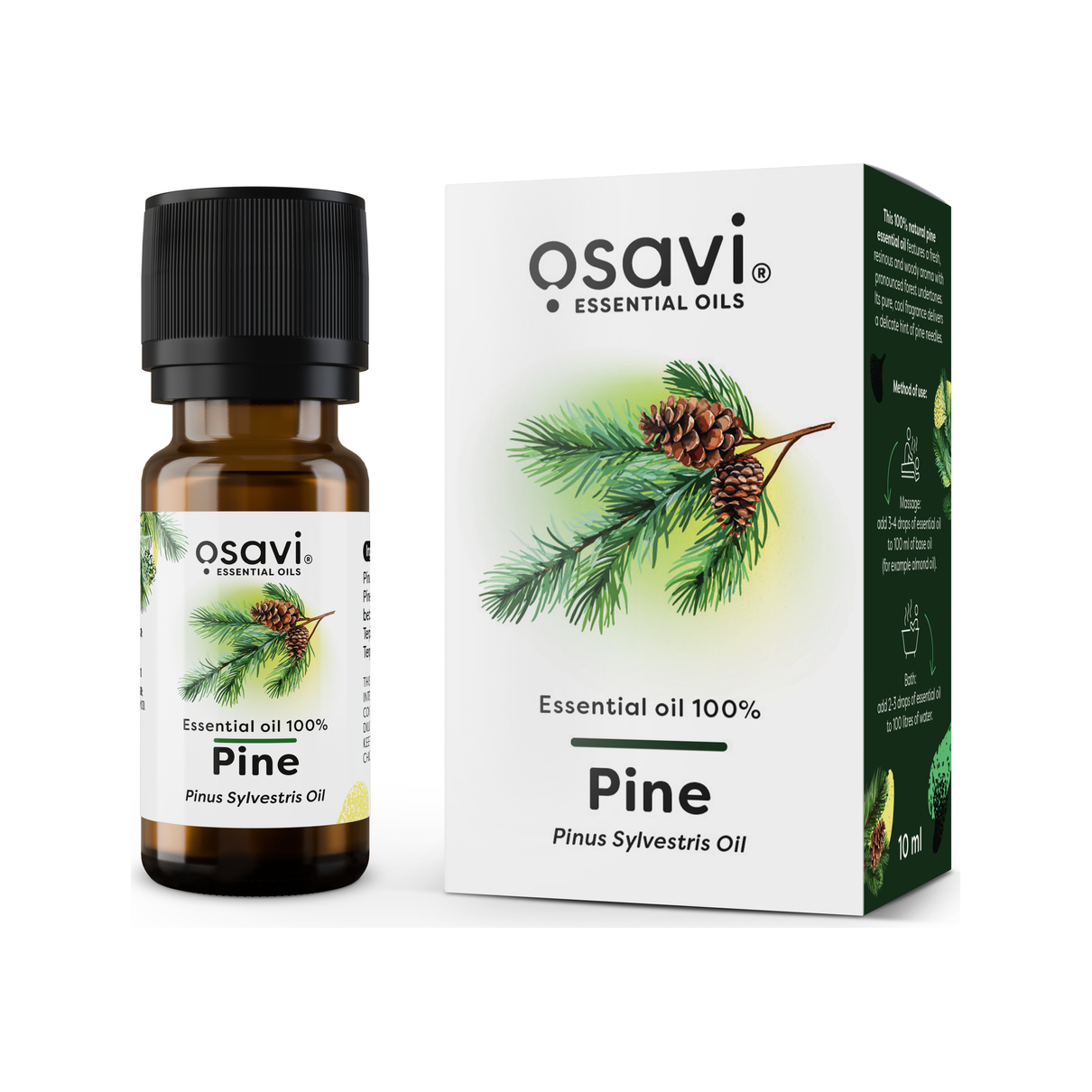 Essential Oil 100%, Pine - 10 ml.