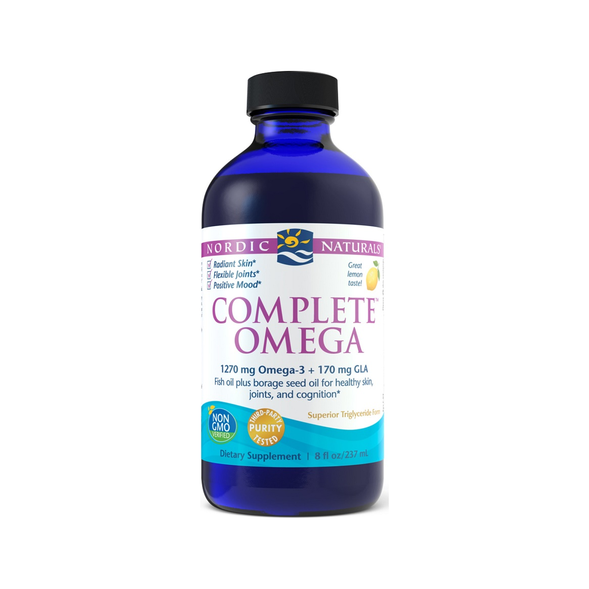 Complete Omega, 1270mg Lemon - 237 ml.