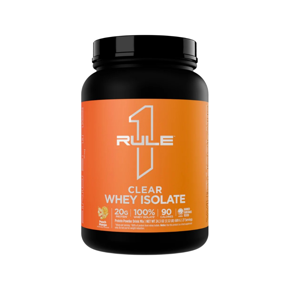 Clear Whey Isolate, Peach Mango - 689 grams