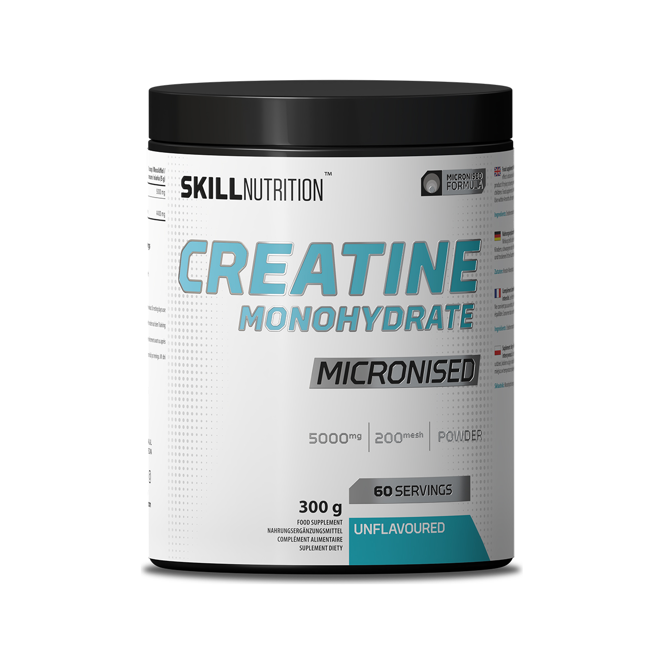 Micronised Creatine Monohydrate Unflavoured - 300 grams