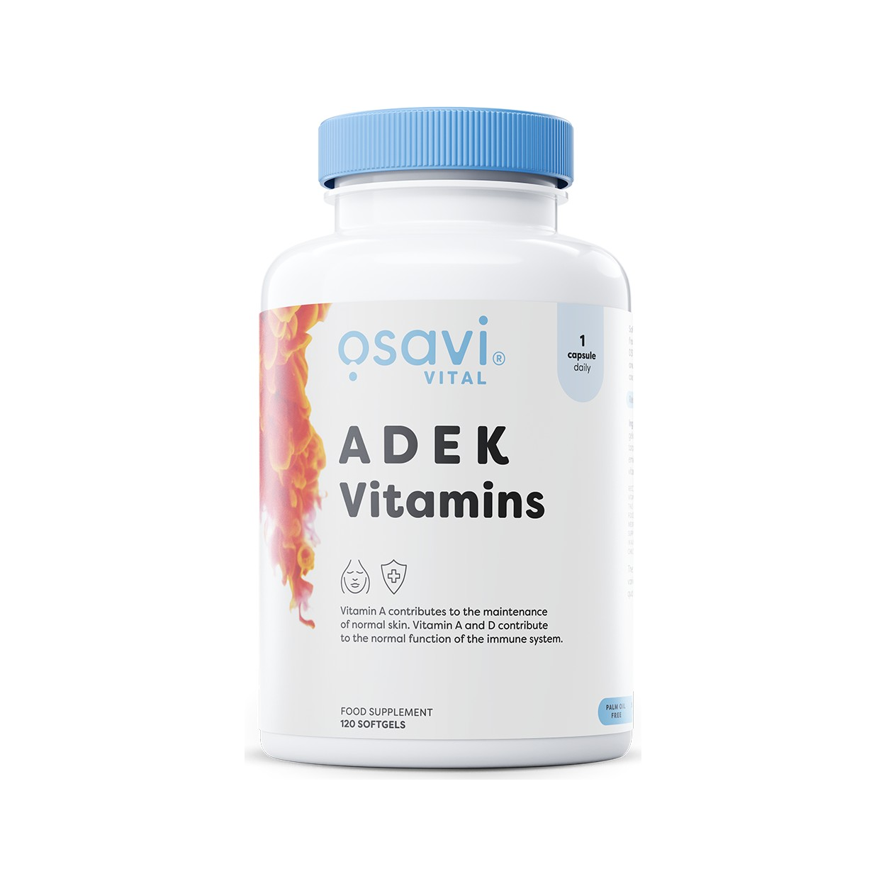ADEK Vitamins - 120 softgels