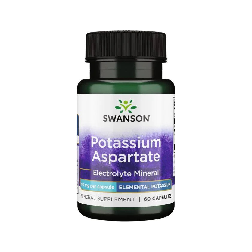 Potassium Aspartate, 99mg - 60 caps