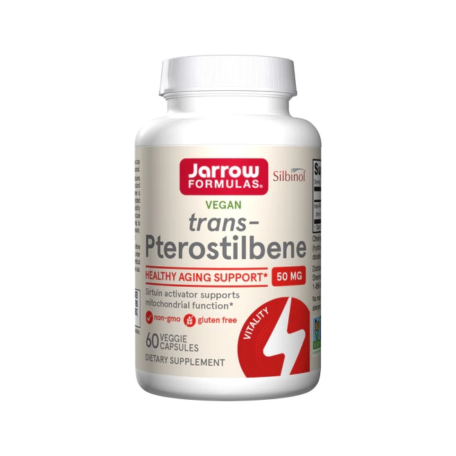 trans-Pterostilbene, 50mg - 60 vcaps