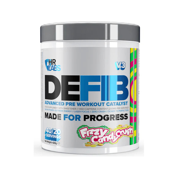 Defib V3 - Advanced Pre Workout Catalyst, Fizzy Candy Crush - 420 grams