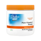 Doctor's Best vitamin C-pulver i burk med orange lock, 250 g