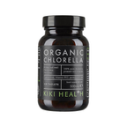 KIKI Health ekologisk chlorella i mörk plastflaska, 200 tabletter (500 mg)