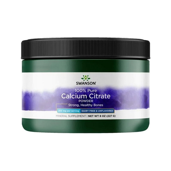 Calcium Citrate Powder, 100% Pure and Dairy-Free - 227 grams