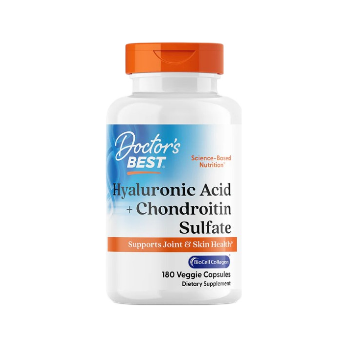 Hyaluronic Acid + Chondroitin Sulfate with BioCell Collagen - 180 caps
