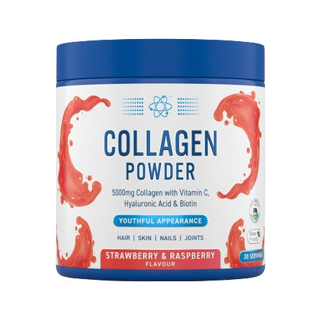 Collagen Powder, Strawberry & Raspberry - 165 grams