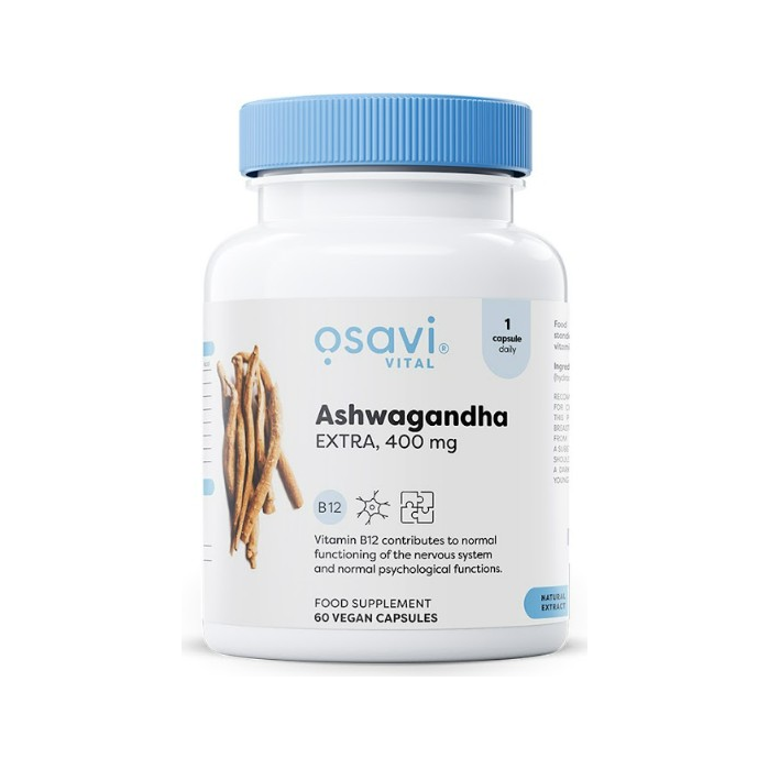 Ashwagandha Extra, 400mg - 60 vegan caps