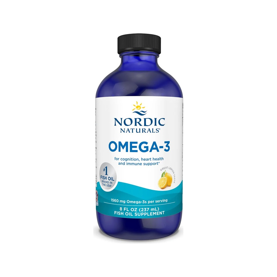 Omega-3, 1560mg Lemon - 237 ml.