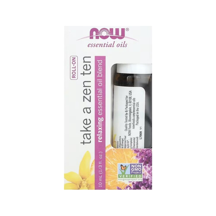 Essential Oil Roll-On, Take a Zen Ten - 10 ml.