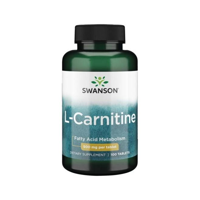 L-Carnitine, 500mg - 100 tablets