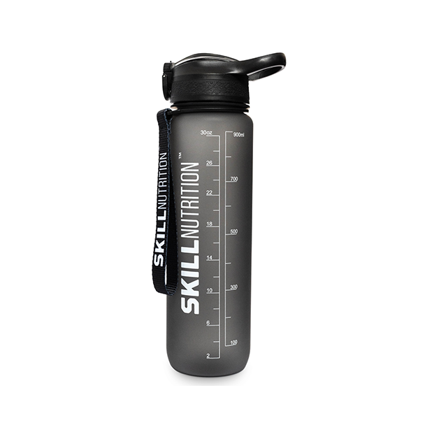 Skill Nutrition Bottle, Black - 1000 ml.