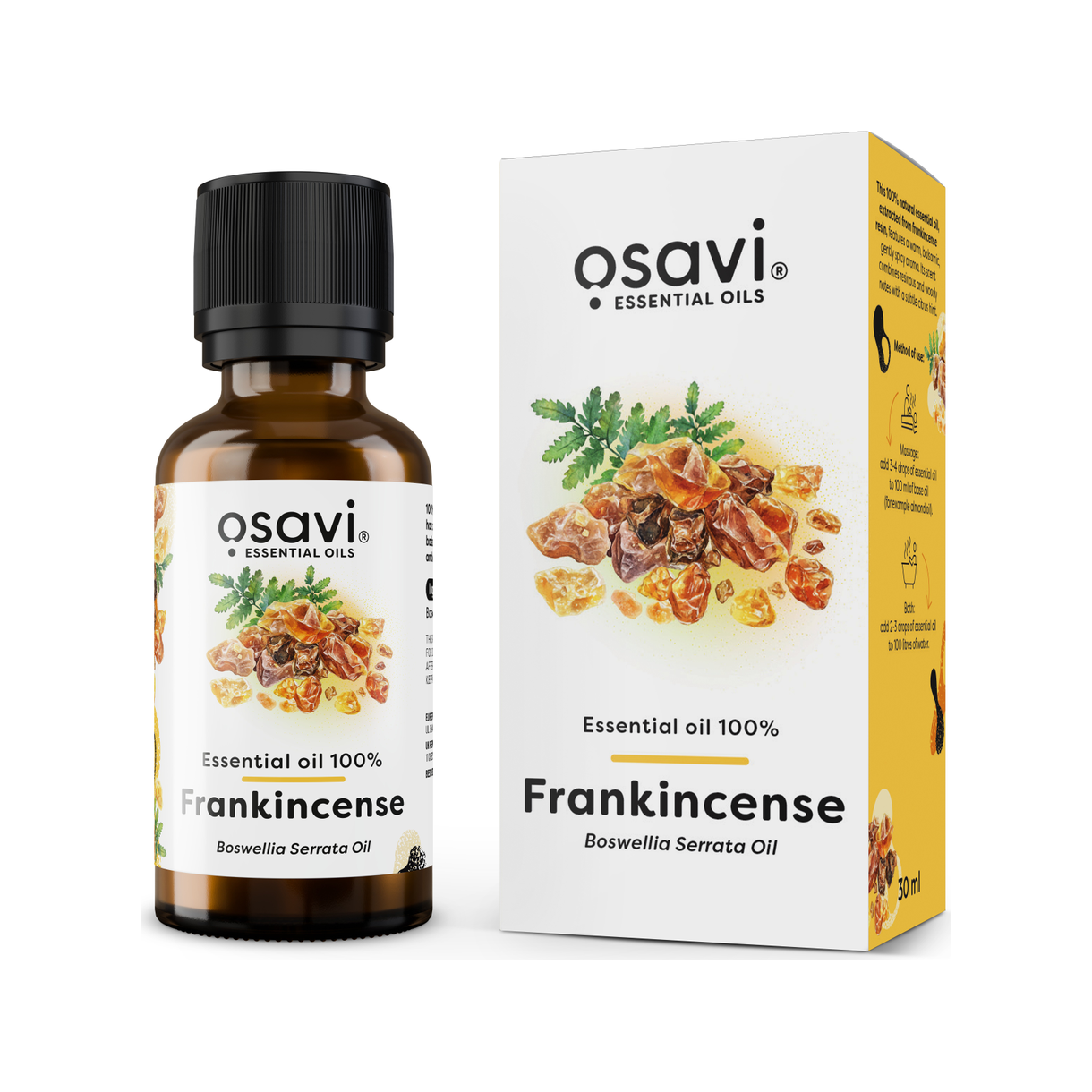 Essential Oil 100%, Frankincense - 30 ml.