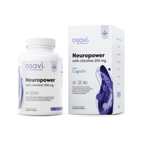 Neuropower kosttillskott med citicolin 250 mg, burk och kartong (90 kapslar)