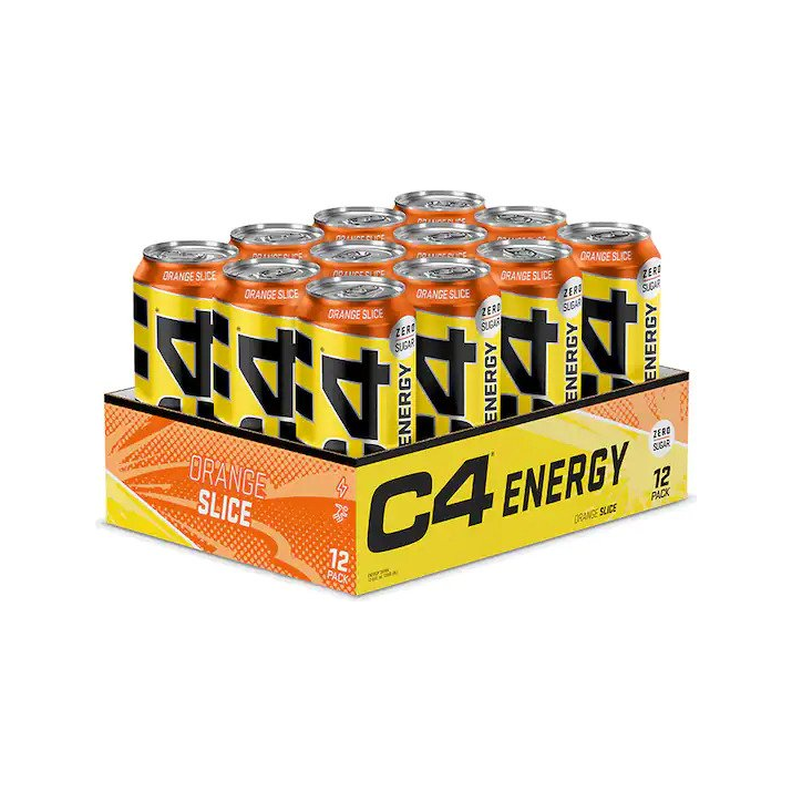 Cellucor C4 energidryck, Orange Slice, 12-pack med burkar