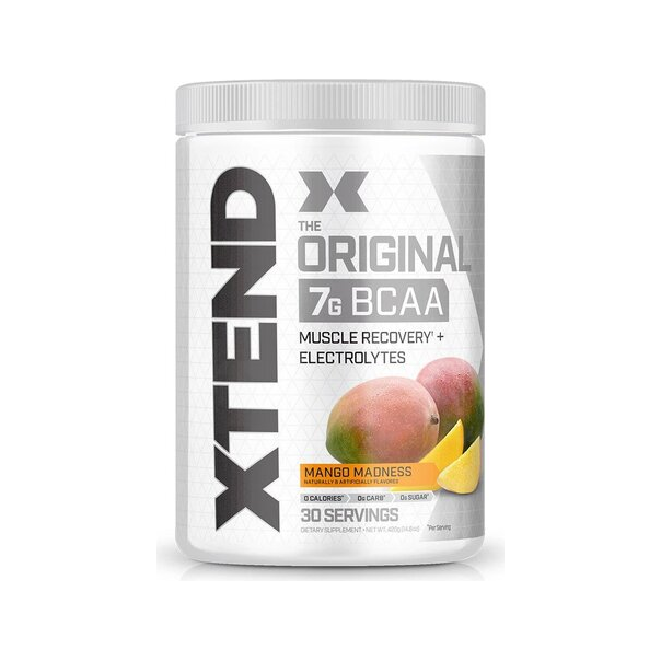 BCAA-pulver i burk med mangosmak (Xtend, 441 g)