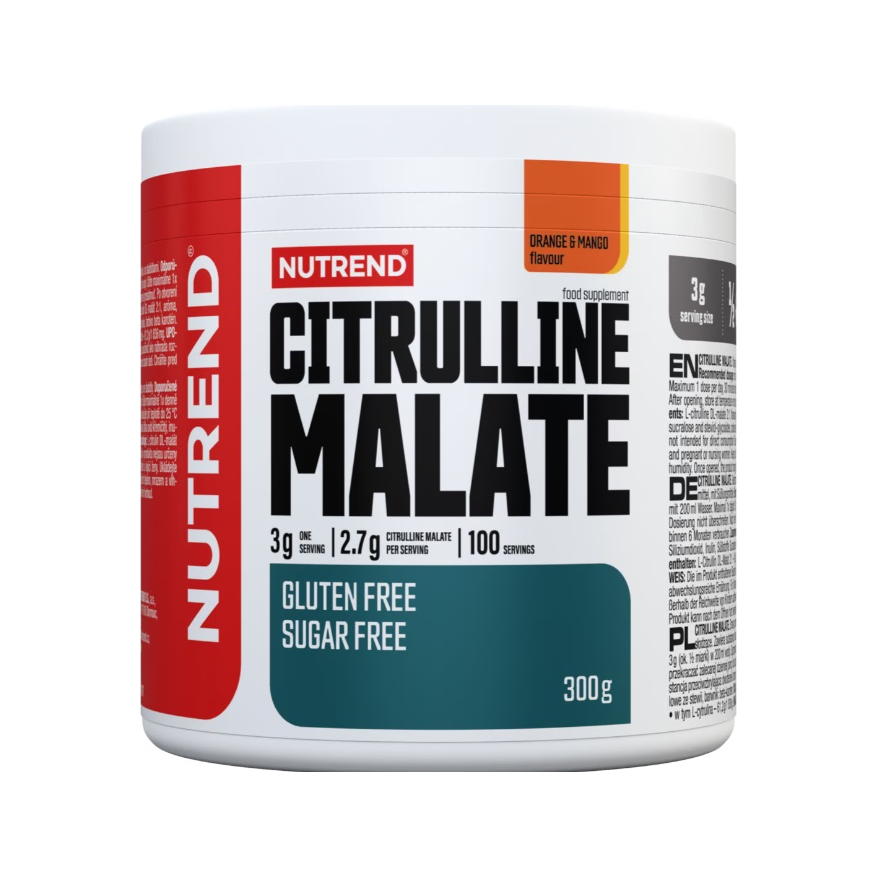 Citrulline Malate, Orange & Mango - 300 grams
