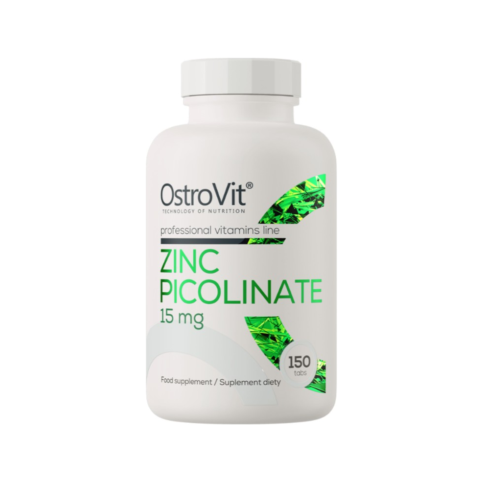 OstroVit zinkpicolinat 15 mg flaska med 150 tabletter