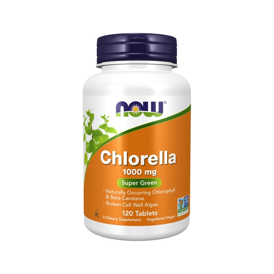 Chlorella, 1000mg - 120 tablets
