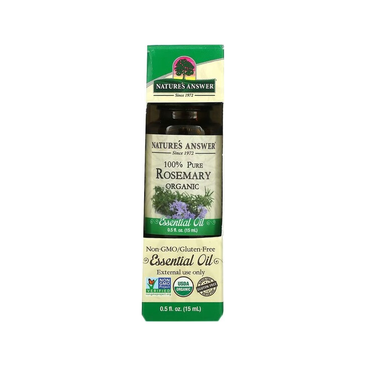 100% Pure Rosemary Essential Oil - 15 ml.