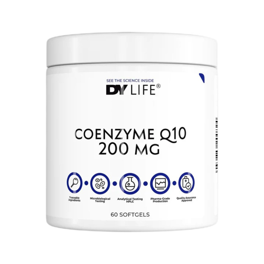 DY LIFE Coenzyme Q10, 200mg - 60 softgels