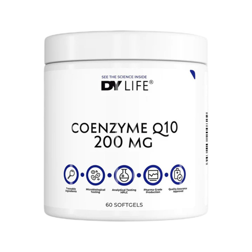 DY LIFE Coenzyme Q10, 200mg - 60 softgels
